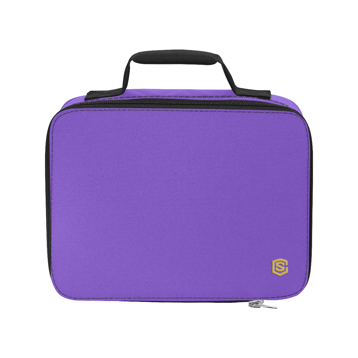 PURPLE PROTABLE STORAGE BAG gold logo Portable Storage Bag (Model 1690)