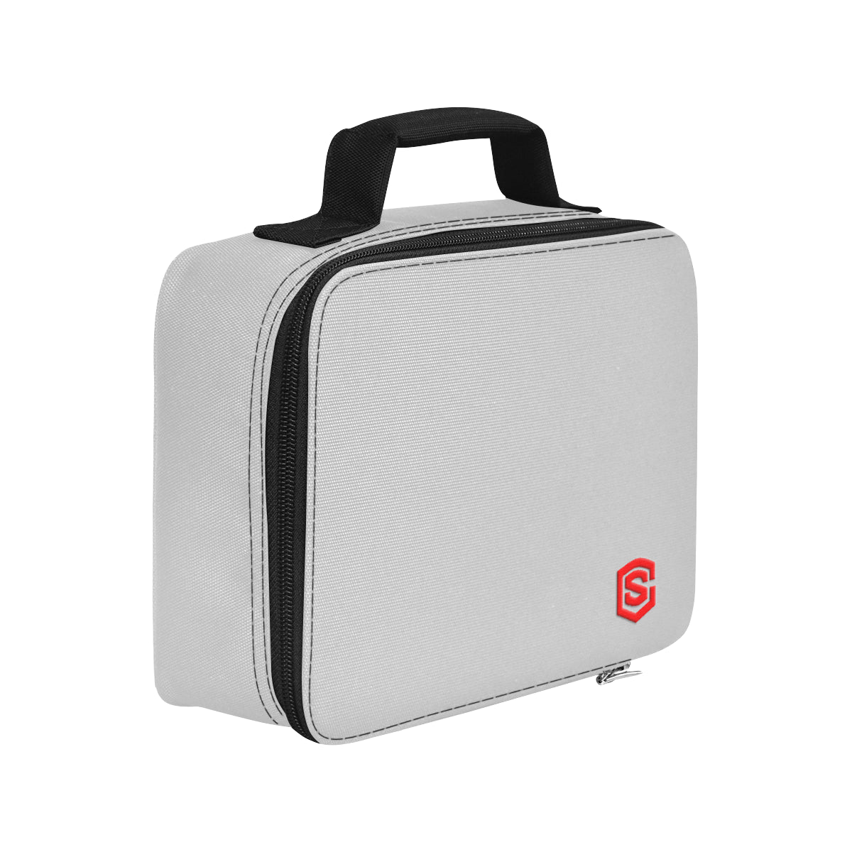 SILVER PROTABLE STORAGE BAG red logo Portable Storage Bag (Model 1690)