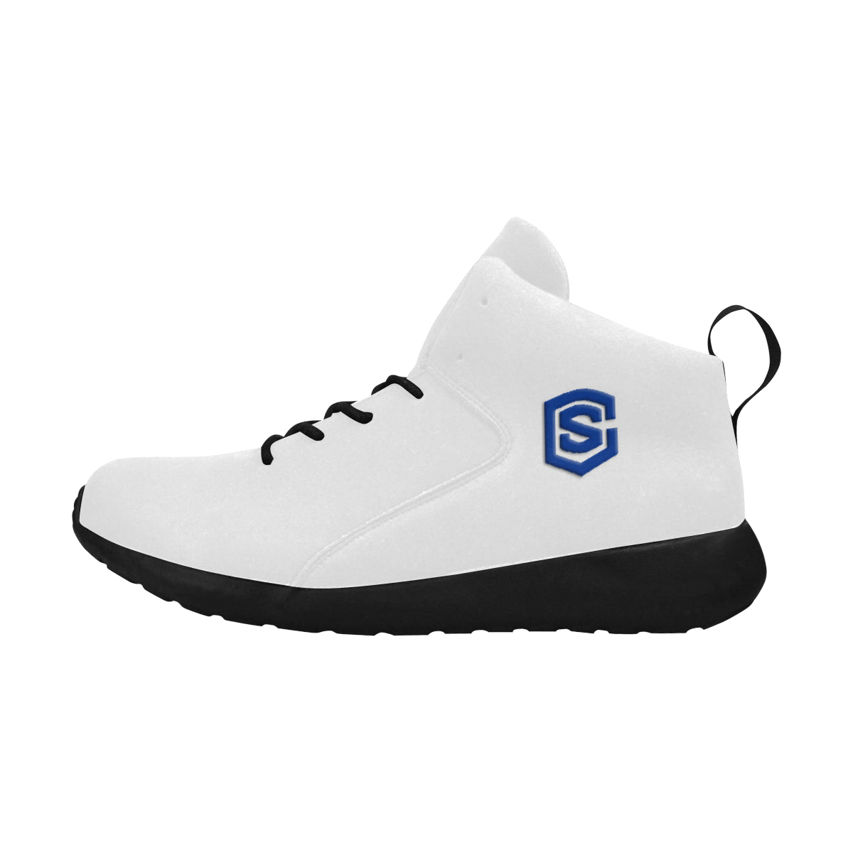 blue logo Men's Chukka Training Shoes (Model 57502)