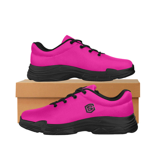 black logo Lyra Men's Running Shoes (Model 058)