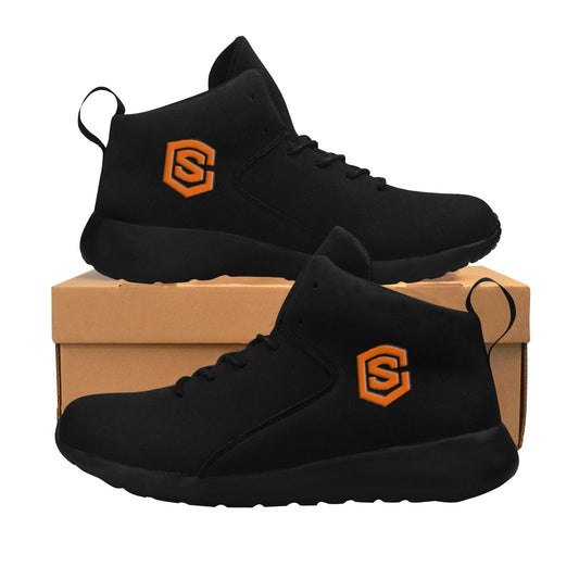 orange logo Men's Chukka Training Shoes (Model 57502)