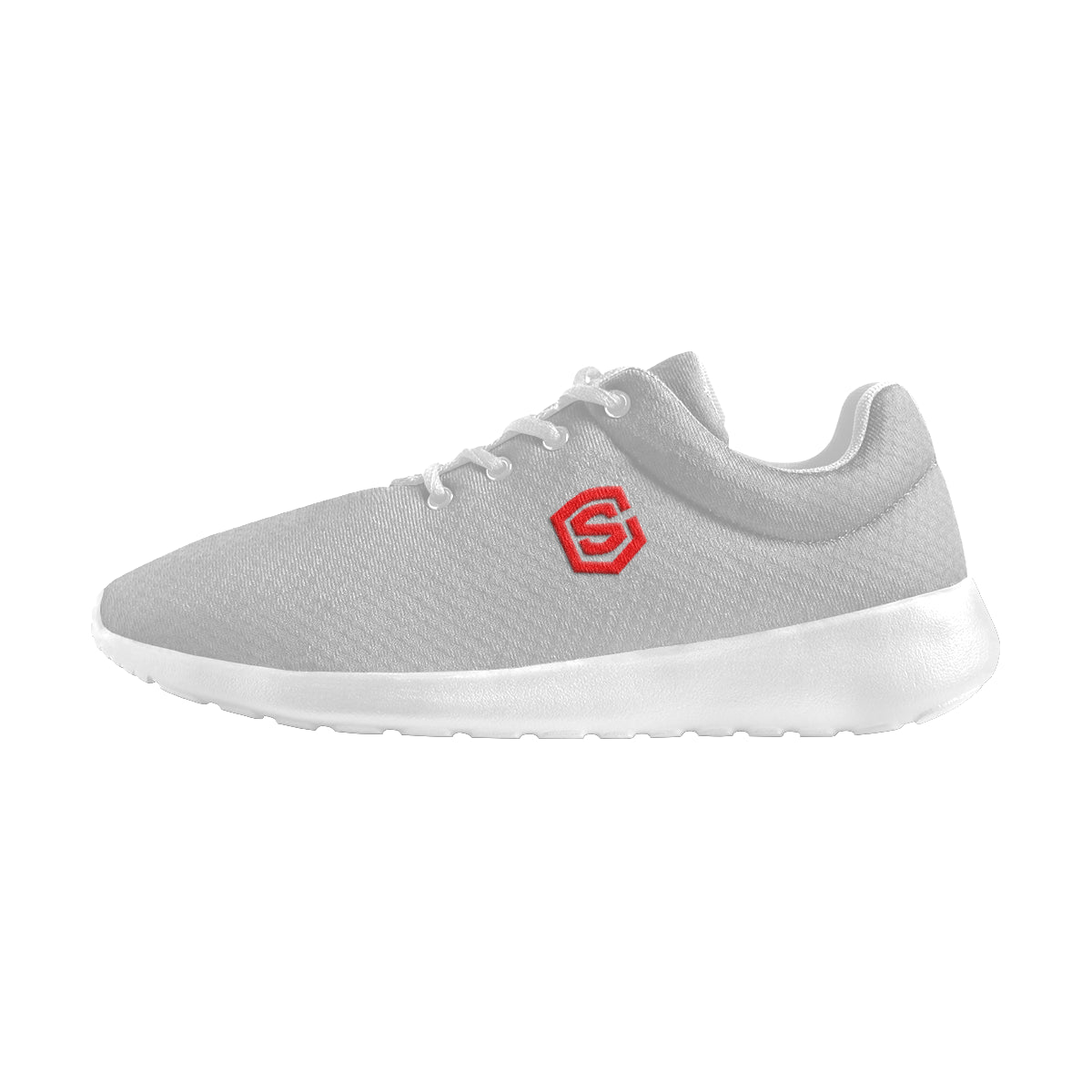 red logo Women's Athletic Shoes (Model 0200)