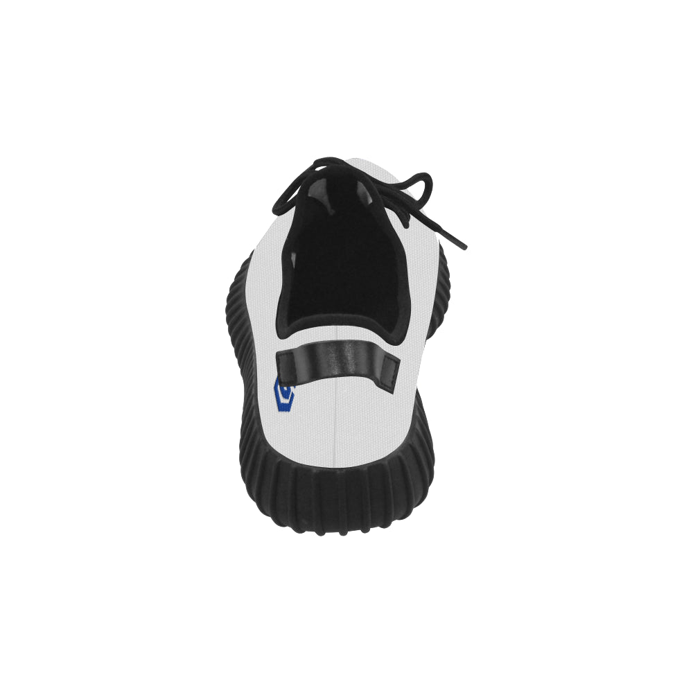 blue logo Grus Men's Breathable Woven Running Shoes (Model 022)