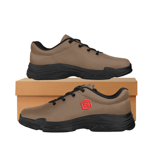 red logo Lyra Men's Running Shoes (Model 058)