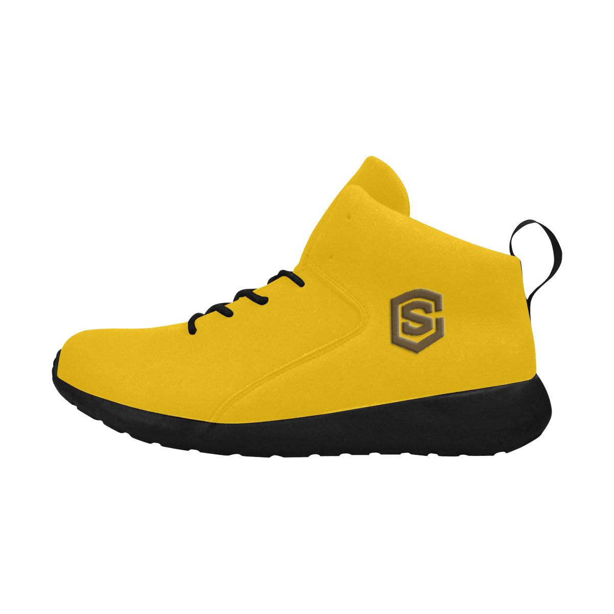 brown logo Men's Chukka Training Shoes (Model 57502)