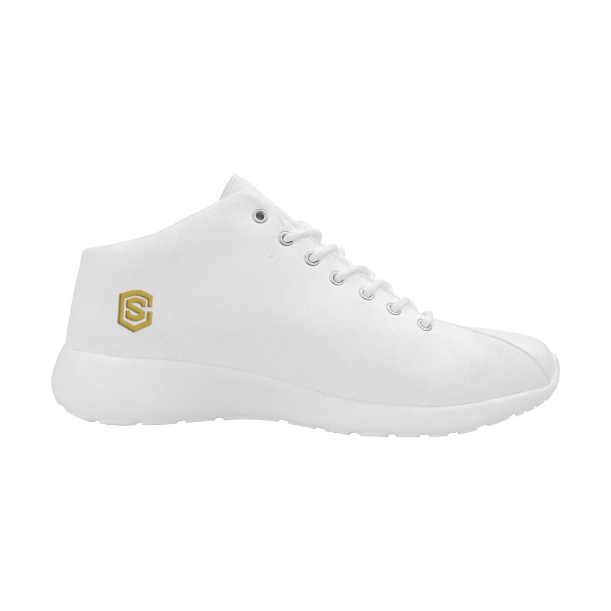 gold logo Men's Basketball Training Shoes (Model 47502)