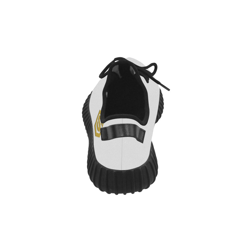 gold logo Grus Men's Breathable Woven Running Shoes (Model 022)