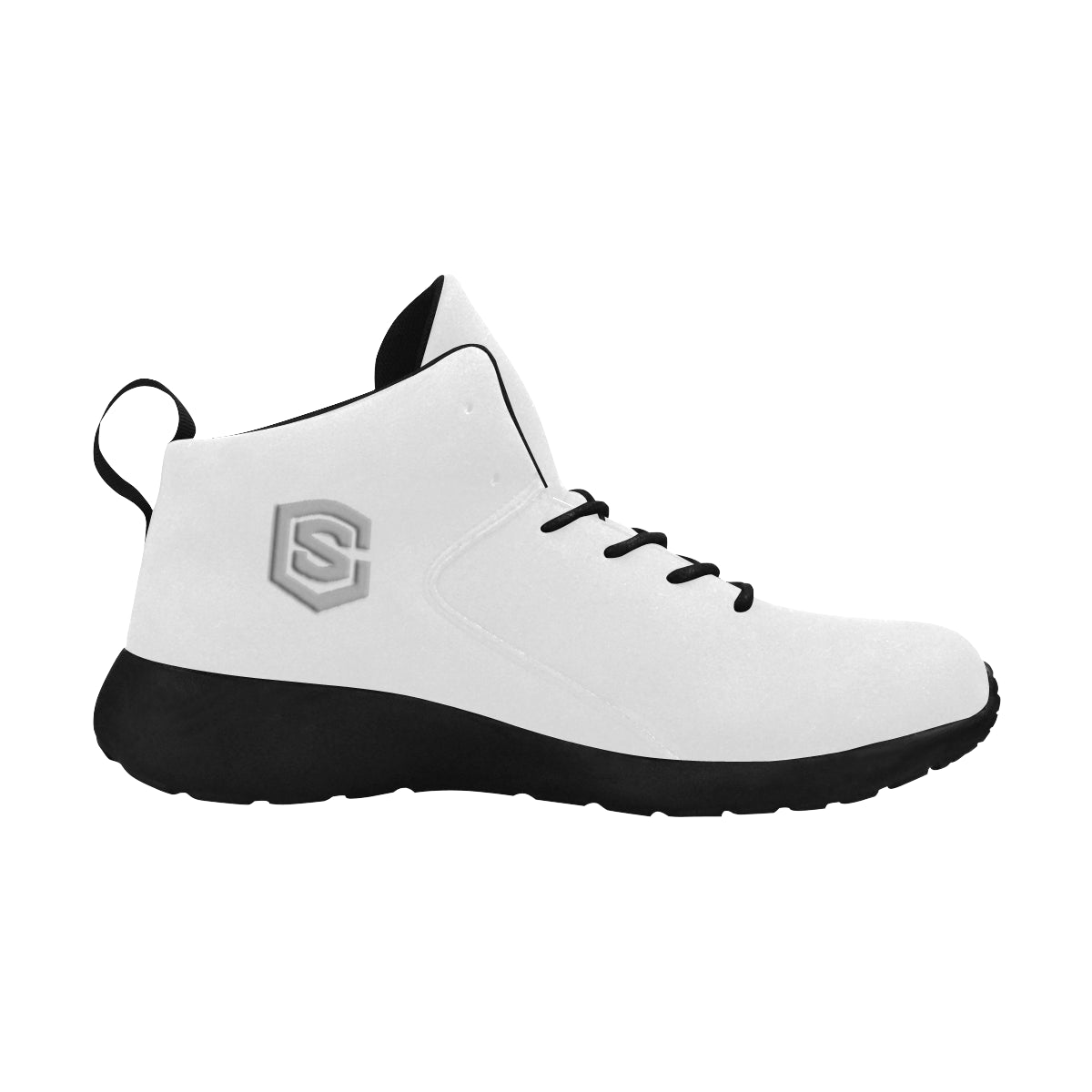 silver logo Men's Chukka Training Shoes (Model 57502)