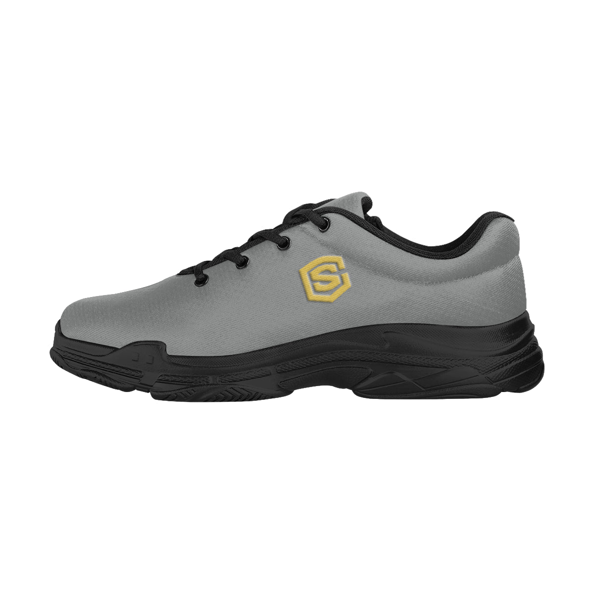 gold logo Lyra Men's Running Shoes (Model 058)