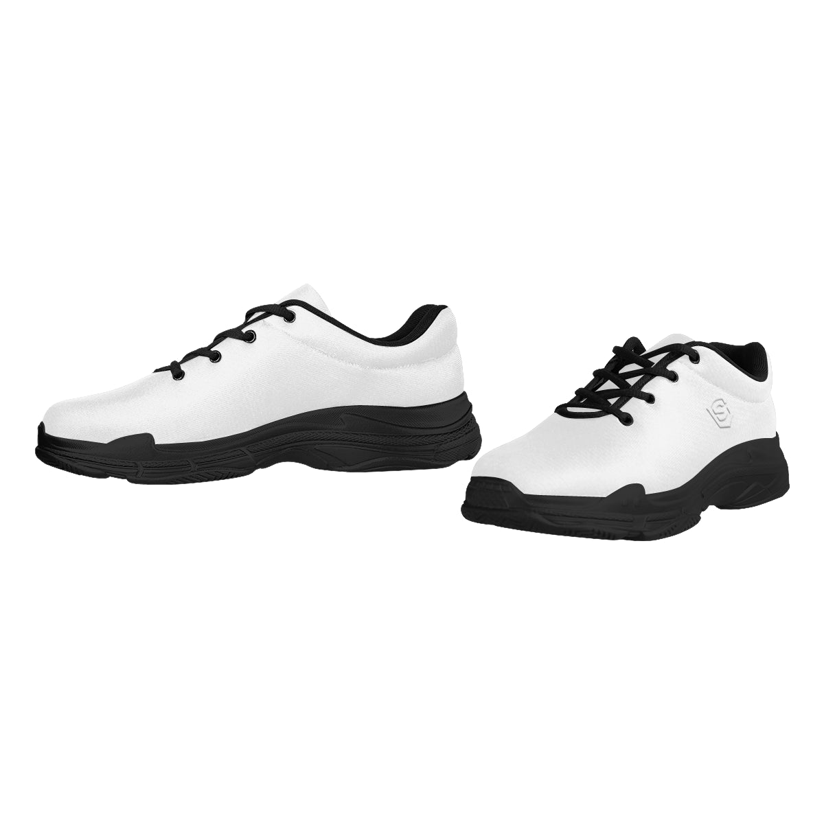white logo Lyra Men's Running Shoes (Model 058)