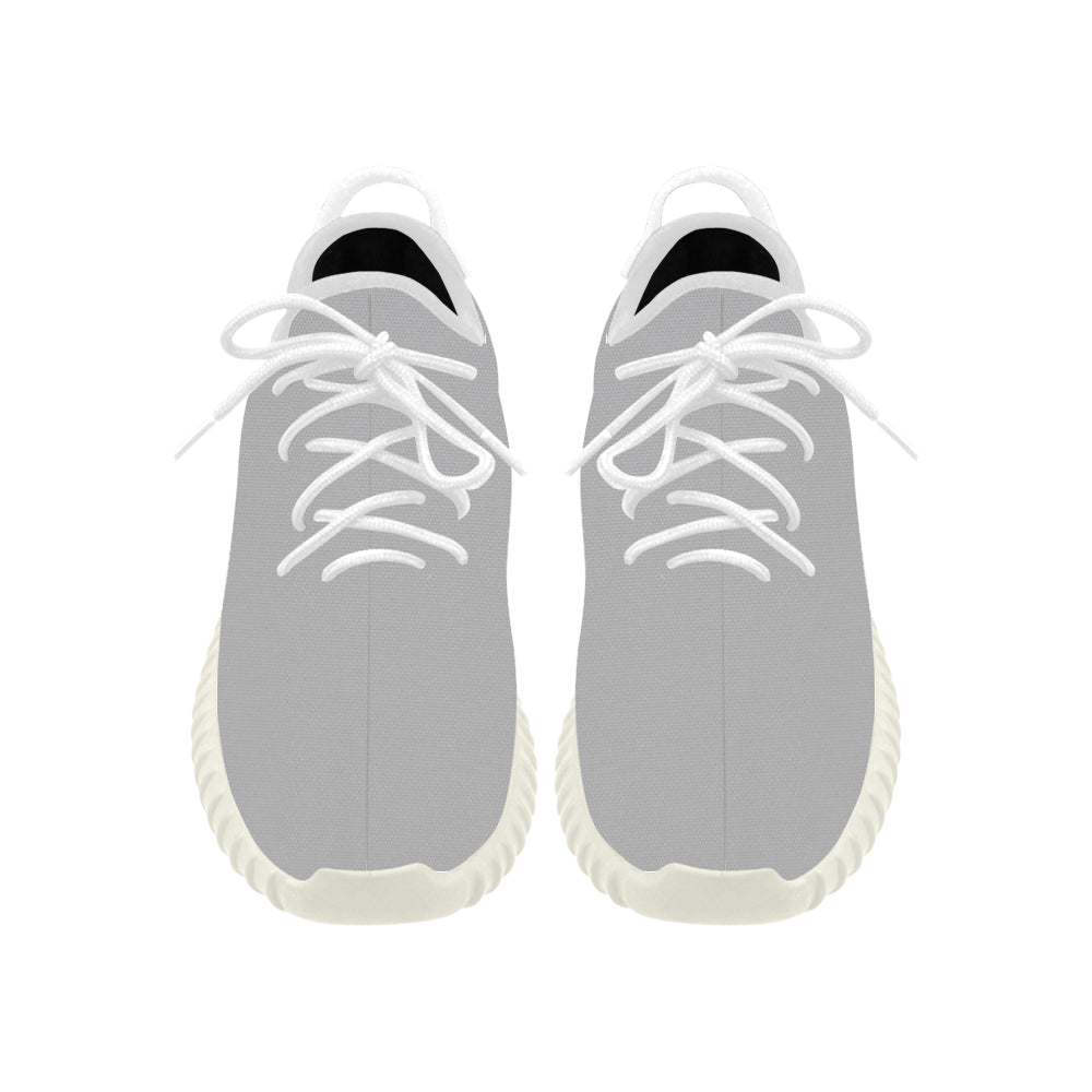 black logo Grus Women's Breathable Woven Running Shoes (Model 022)