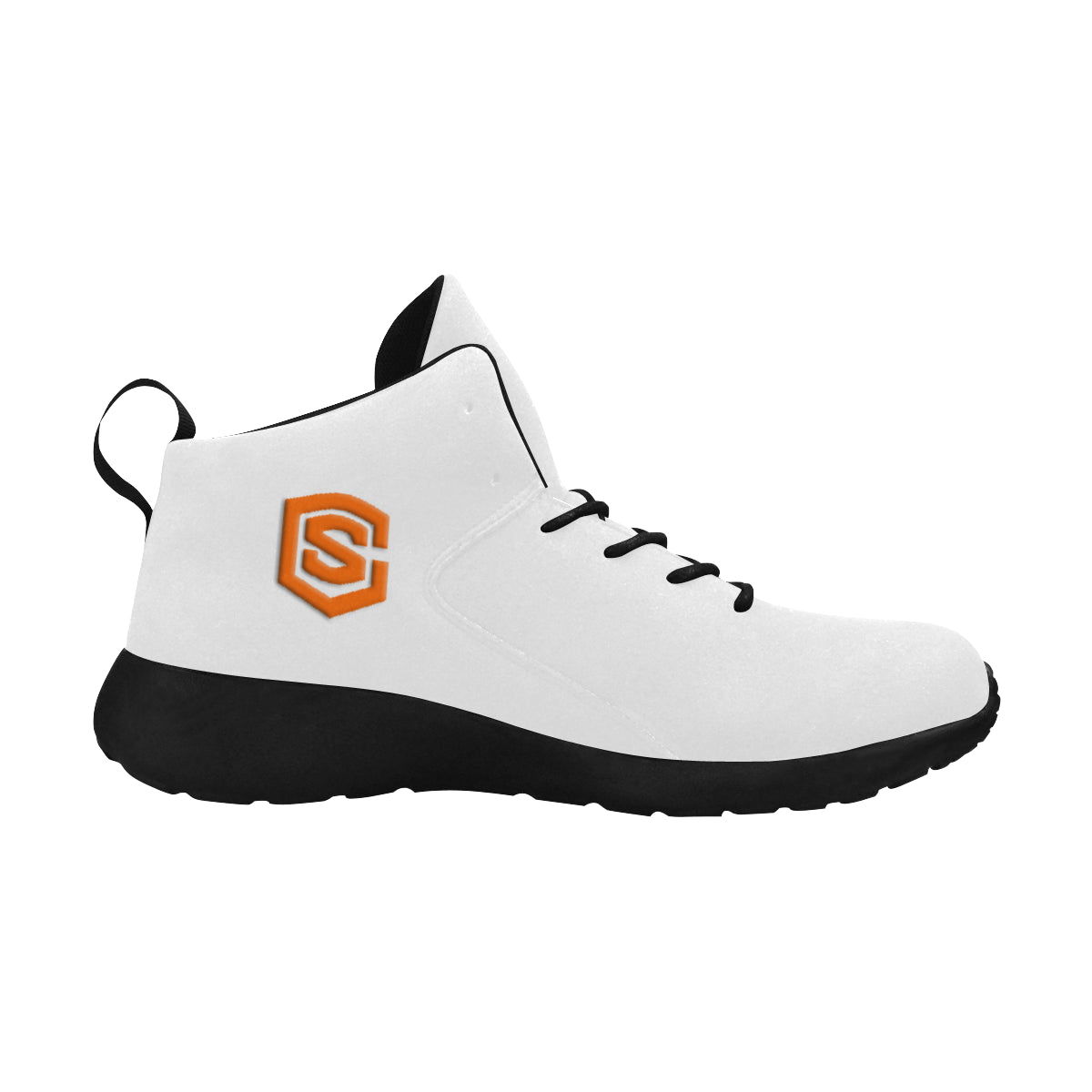 orange logo Men's Chukka Training Shoes (Model 57502)