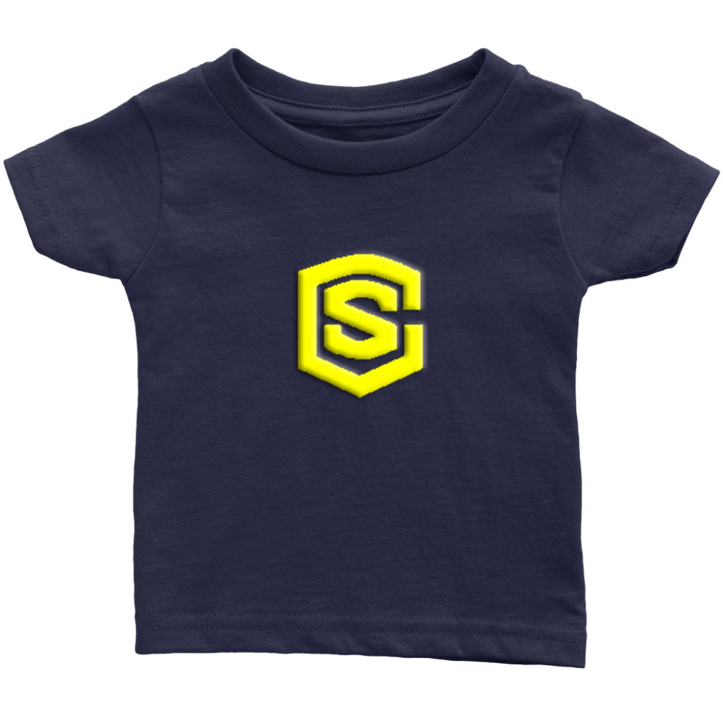 Infant T-Shirt WITH YELLOW LOGO