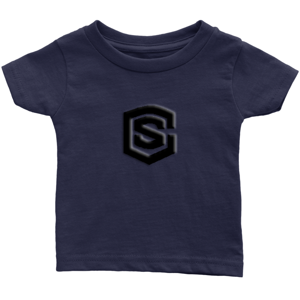 Infant T-Shirt WITH BLACK LOGO