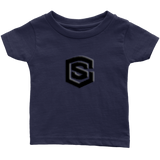 Infant T-Shirt WITH BLACK LOGO