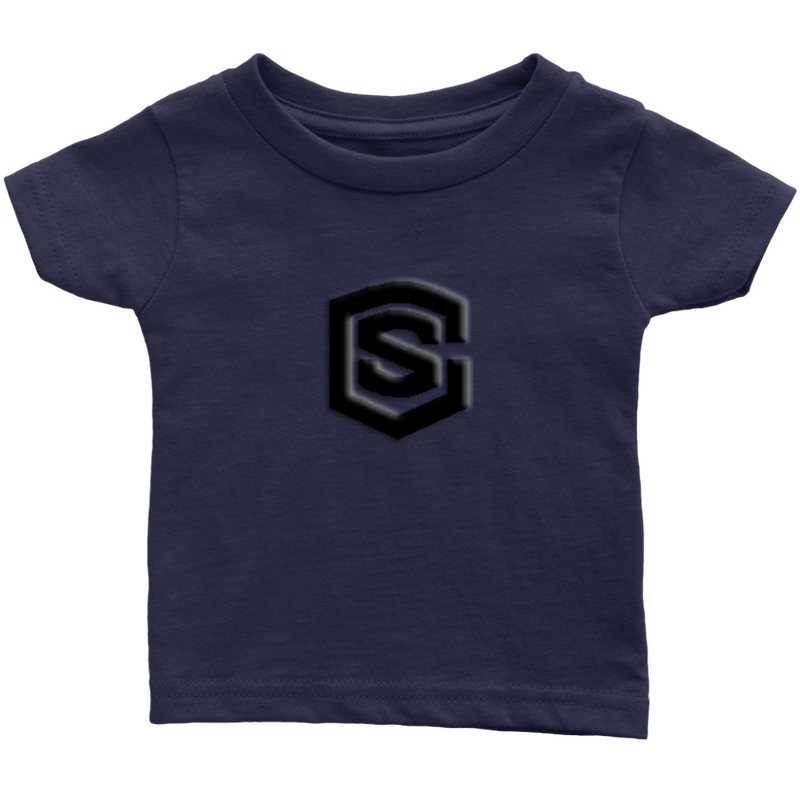 Infant T-Shirt WITH BLACK LOGO