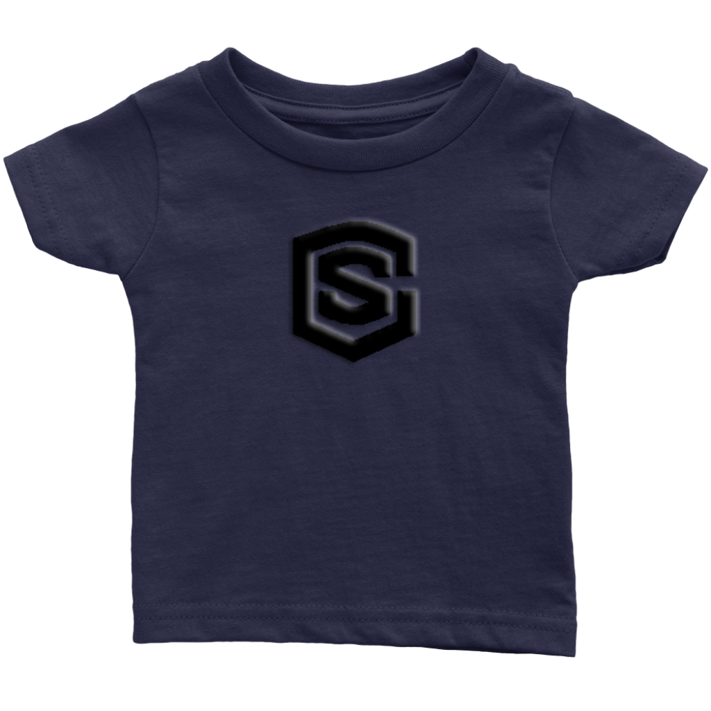 Infant T-Shirt WITH BLACK LOGO