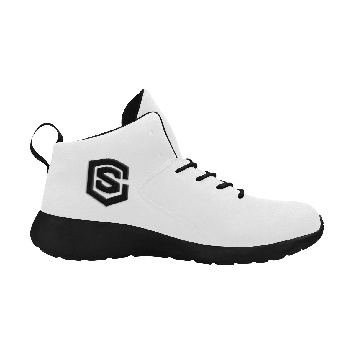 black logo Men's Chukka Training Shoes (Model 57502)