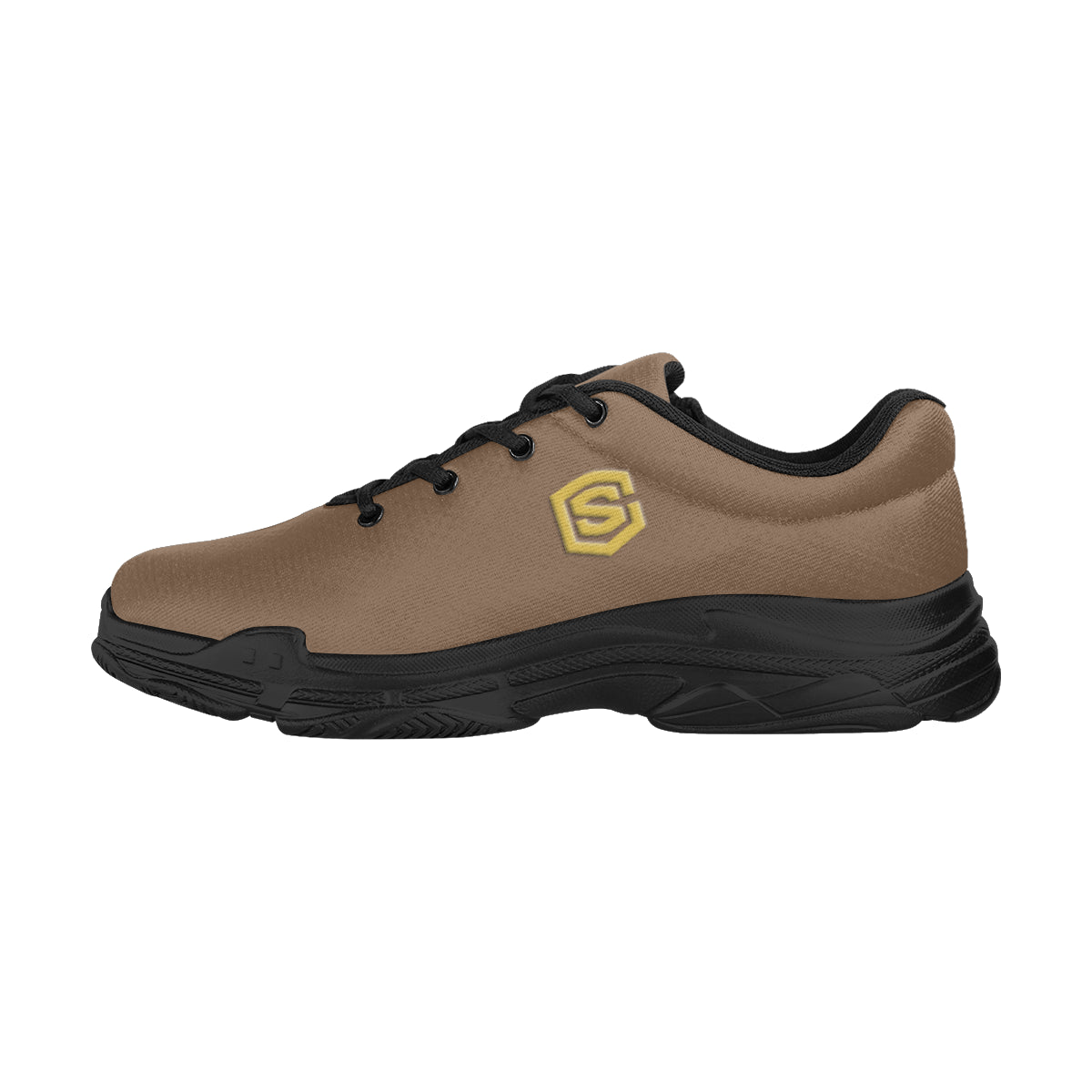 gold logo Lyra Men's Running Shoes (Model 058)