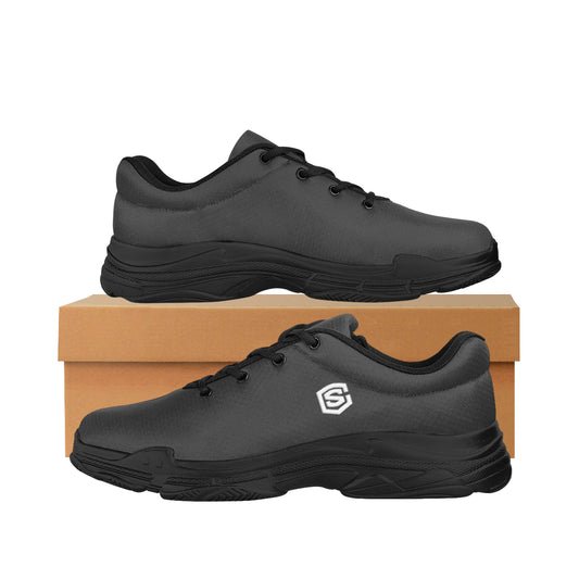 white logo Lyra Men's Running Shoes (Model 058)