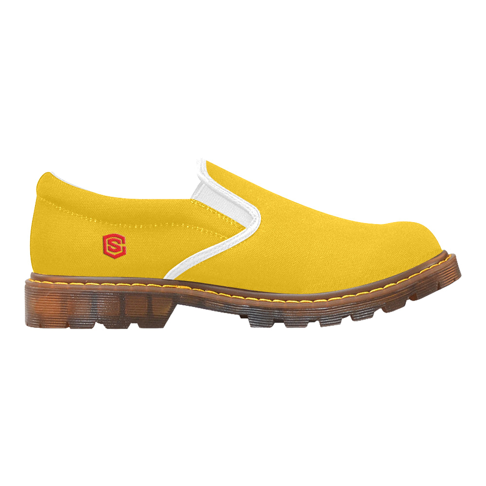 red logo Martin Women's Slip-On Loafer (Model 12031)