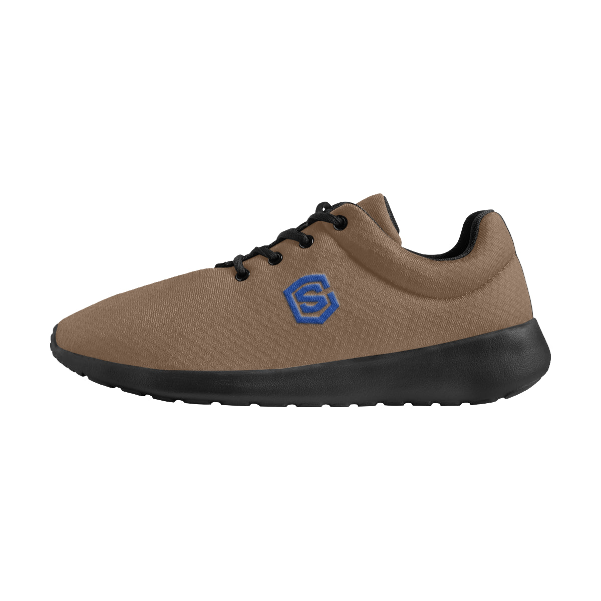 blue logo Men's Athletic Shoes (Model 0200)