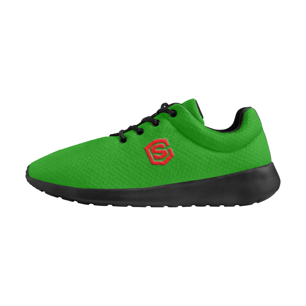 Red logo Men's Athletic Shoes (Model 0200)