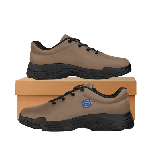 blue logo Lyra Men's Running Shoes (Model 058)