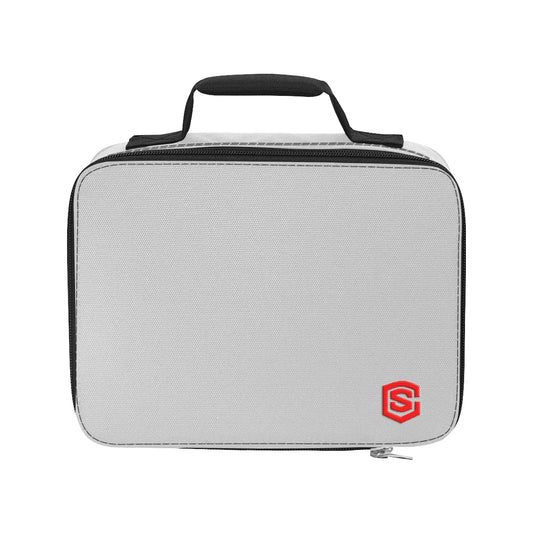 SILVER PROTABLE STORAGE BAG red logo Portable Storage Bag (Model 1690)