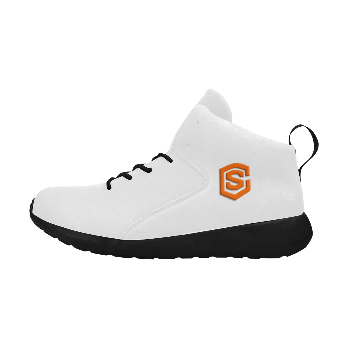 orange logo Men's Chukka Training Shoes (Model 57502)