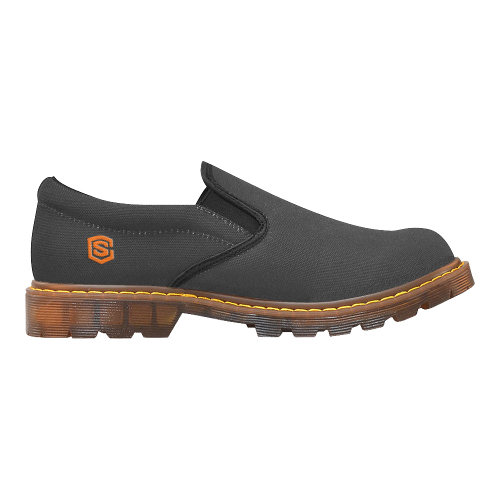 orange logo Martin Men's Slip-On Loafer (Model 12031)