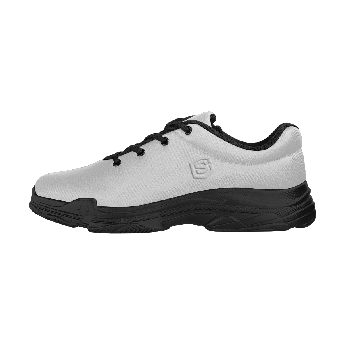 silver logo Lyra Men's Running Shoes (Model 058)