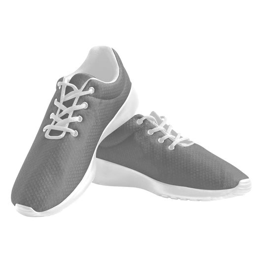 white logo Women's Athletic Shoes (Model 0200)