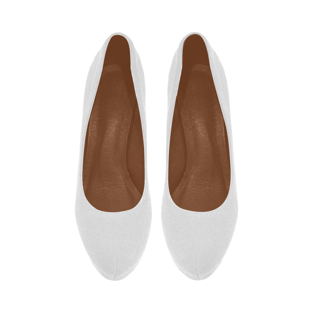 SILVER Women's High Heel spink logo Women's High Heels (Model 044)