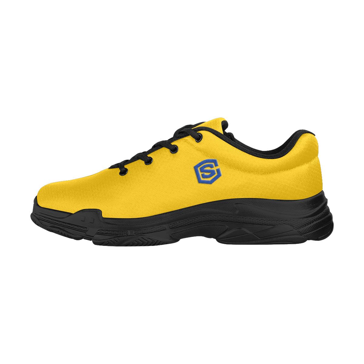 blue logo Lyra Men's Running Shoes (Model 058)