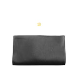 WHITE CLUTCH BAG gold logo Clutch Bag (Model 1630)