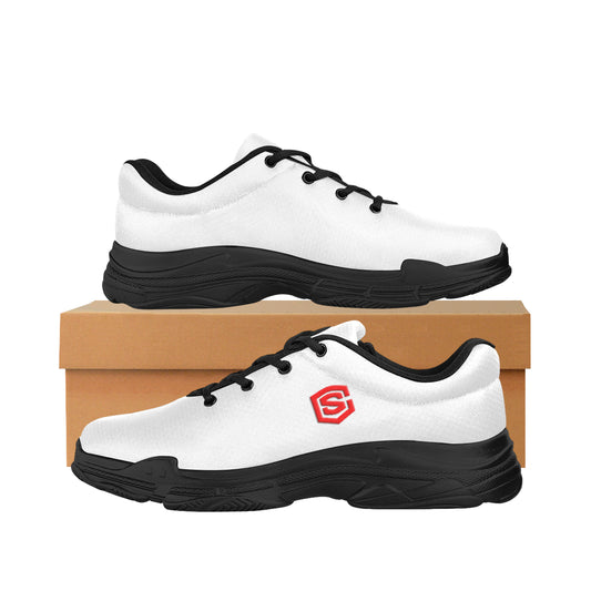 red logo Lyra Men's Running Shoes (Model 058)