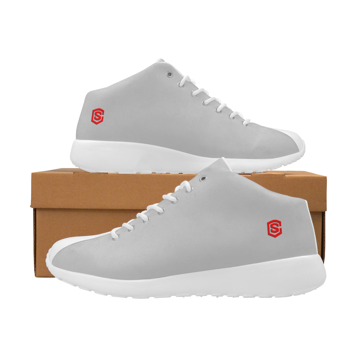 red logo Women's Basketball Training Shoes (Model 47502)