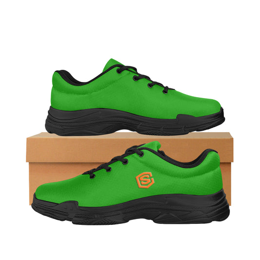 orange logo Lyra Men's Running Shoes (Model 058)