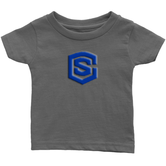 Infant T-Shirt WITH BLUE LOGO