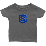 Infant T-Shirt WITH BLUE LOGO