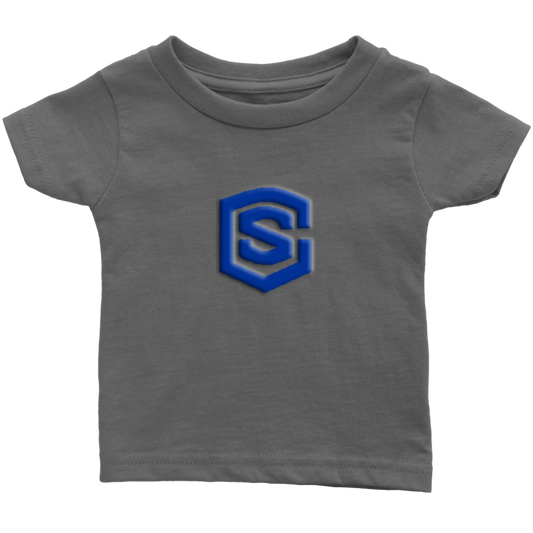Infant T-Shirt WITH BLUE LOGO