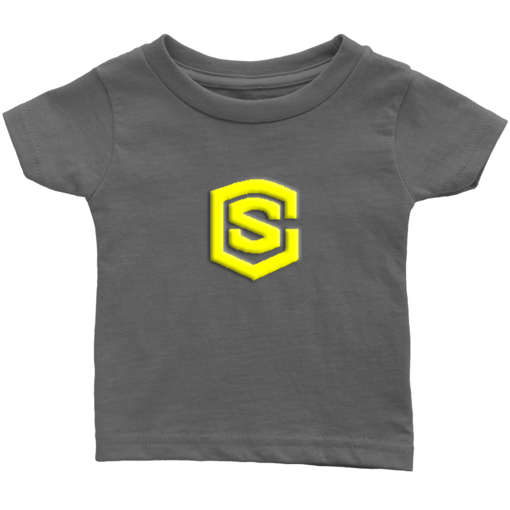 Infant T-Shirt WITH YELLOW LOGO
