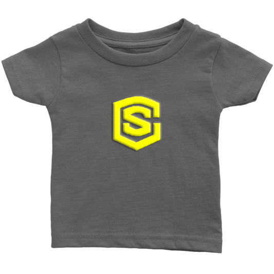 Infant T-Shirt WITH YELLOW LOGO