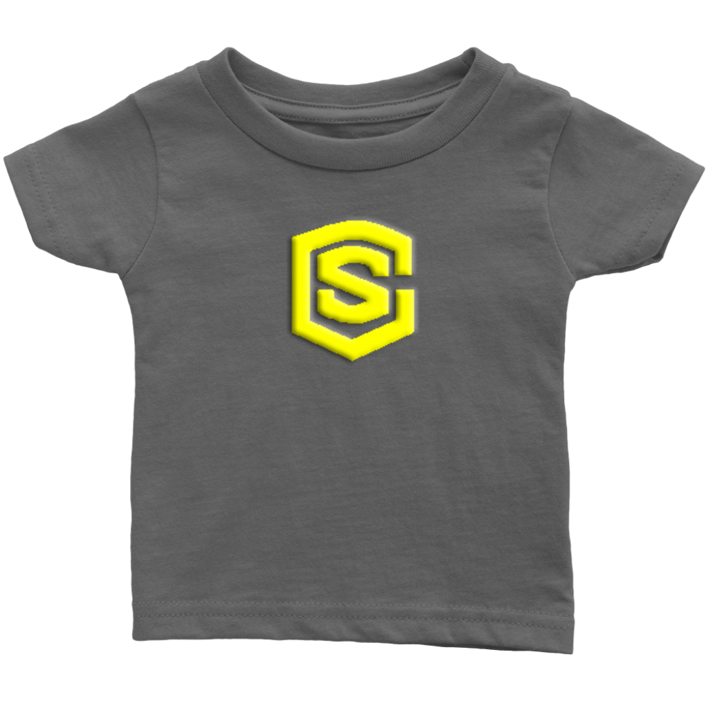 Infant T-Shirt WITH YELLOW LOGO