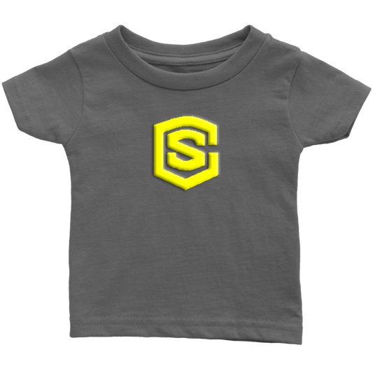 Infant T-Shirt WITH YELLOW LOGO