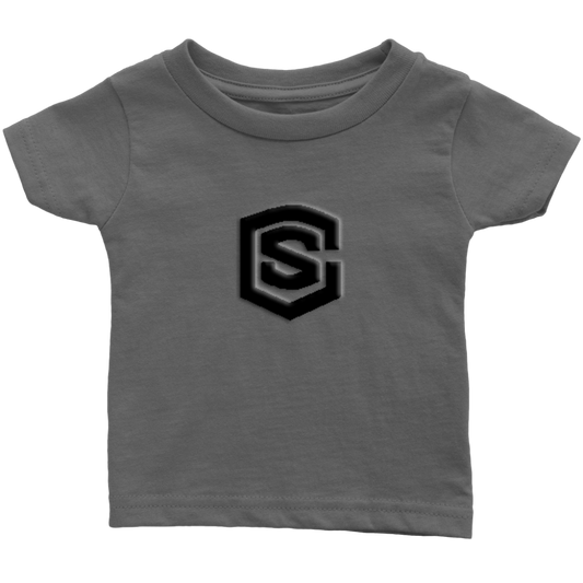 Infant T-Shirt WITH BLACK LOGO