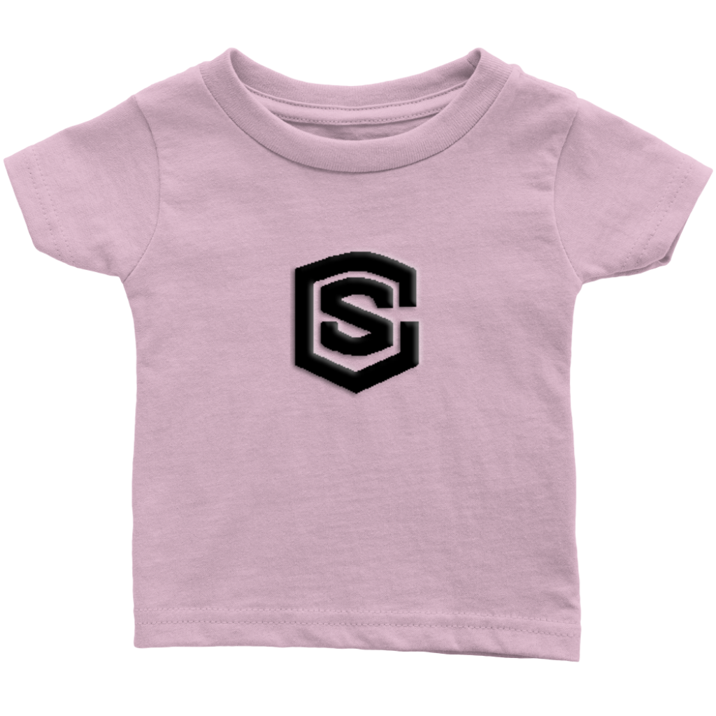 Infant T-Shirt WITH BLACK LOGO