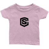 Infant T-Shirt WITH BLACK LOGO