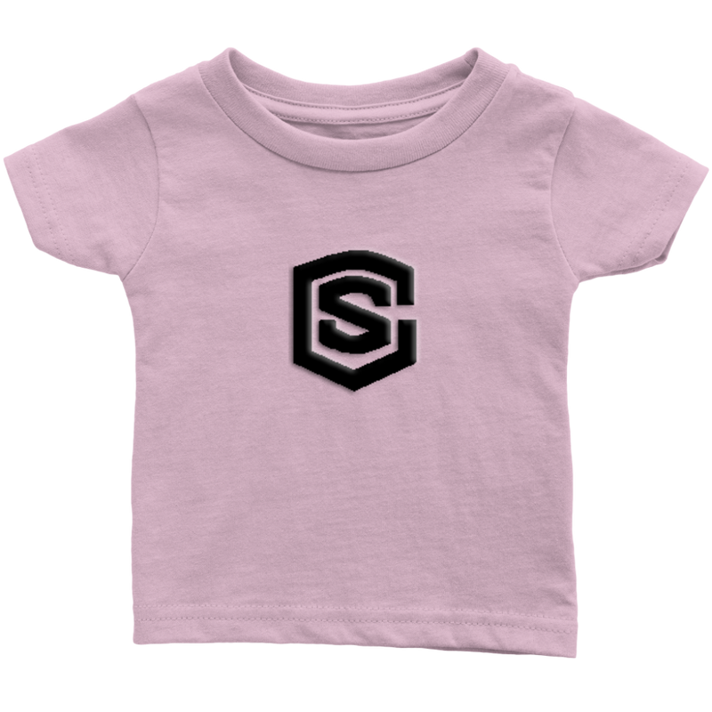 Infant T-Shirt WITH BLACK LOGO